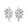 Non-Tarnish 201 Stainless Steel Pendants STAS-I199-A01-P-1