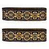 Ethnic Style Embroidery Polyester Ribbons OCOR-WH0060-53A-1
