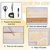 1Pc PVC Foam 3D Self-Adhesive Waterproof Wallpaper Border DIY-CP0011-42D-5