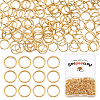 Beebeecraft 300Pcs 304 Stainless Steel Open Jump Rings STAS-BBC0004-94-1