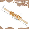 Wood Rolling Pin AJEW-WH0819-008B-2