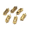 Brass Fold Over Clasps KK-I591-06-A-RS-2