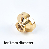 Wax Seal Brass Stamp Head AJEW-WH0130-681-3