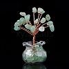 Natural Green Aventurine Chips Tree Decorations PW-WG17210-03-1