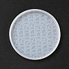 DIY Flat Round Display Base Silicone Molds DIY-P070-D02-3