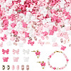 Mixed Styles Acrylic Beads SACR-TA0001-81B-1