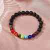 Natural Gemstone Beaded Bracelets for Women BJEW-JB11475-1