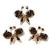 Butterfly Natural Tiger Eye Brooch G-A278-02G-02-1
