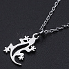 Non-Tarnish 201 Stainless Steel Pendant Necklaces NJEW-S105-JN554-40-1-1