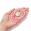 Natural  Rose Quartz Beads Strands X-G-L104-8mm-01-5