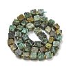 Natural African Turquoise(Jasper) Beads Strands G-G053-B19-03-3