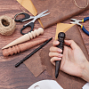4 Pcs 4 Styles Natural Leather Craft Slicker TOOL-GA0001-32-5