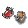 Natural Carnelian(Dyed & Heated) Pendants G-H083-01AS-07-2