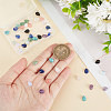 HOBBIESAY 48Pcs 12 Styles Mixed Gemstone Cabochons G-HY0001-58-3