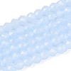 Imitation Jade Glass Beads Strands GLAA-T028-2mm-11F-1