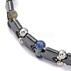 Natural Sodalite Beaded Bracelets BJEW-P339-03P-02-2