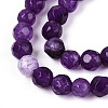 Dyed Natural White Jade Beads Strands X-G-T139-4mm-60-13-3