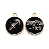 Alloy Enamel Pendants LS-ENAM-S124-01A-08F-1
