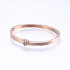 304 Stainless Steel Bangles BJEW-P222-08-3