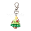 Plastic Christmas Tree Pendant Decorations HJEW-JM02727-4