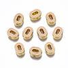 Rack Plating Alloy Enamel Beads ENAM-S122-033O-NR-1