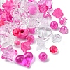 Opaque & Transparent Acrylic Beads MACR-YW0002-01G-1