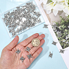 100Pcs Tibetan Styles Alloy Spacer Beads FIND-SC0020-12B-3