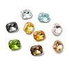 Faceted K9 Glass Rhinestone Cabochons GGLA-R042-01A-2