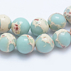 Synthetic Imperial Jasper Beads X1-G-F531-8mm-H03-3