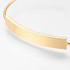 Brass Cuff Bangle BJEW-P168-F03-2