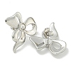 304 Stainless Steel with Rhinestone Stud Earrings EJEW-G400-07P-1