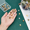 30Pcs 3 Colors Tibetan Style Alloy Beads TIBEB-HY0001-11-3