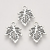 Autumn Theme Tibetan Style Alloy Pendants TIBEP-T009-16AS-RS-1