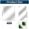 1Bag Acrylic Stickers STIC-SP0001-17B-2