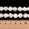 Luminous Handmade Gold Foil Glass Beads Strands FOIL-N029-01A-5