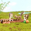 Mini Resin Squirrels MIMO-PW0003-173B-1