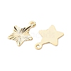 Brass Charms X-KK-F831-021G-RS-3