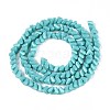 Opaque Glass Beads Strands GLAA-N019-4mm-19-3