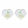 Transparent Resin Pendants RESI-N030-002B-2