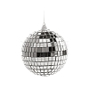 Plastic Disco Ball Pendant Decoration XMAS-PW0002-01D-1