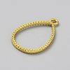 Zinc Alloy Open Back Bezel Pendants FIND-WH0167-04B-G-2