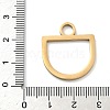 304 Stainless Steel Pendants STAS-P433-13B-G-3