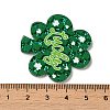 Saint Patrick's Day Theme Acrylic Pendants OACR-G028-01C-3