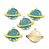 Alloy Enamel Pendants ENAM-CJC0006-61F-2