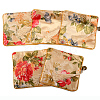 Retro Square Cloth Zipper Pouches CON-PW0001-095I-1