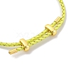 Adjustable Polyester Cord Braided Bracelets BJEW-Z085-01G-15-3