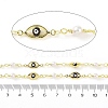 Enamel Lip Link Chains CHC-C006-02G-01-3