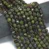 Natural Dragon Blood Beads Strands G-K389-A27-01-2