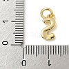 Brass Charms KK-I382-08G-S-3
