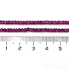 Natural Ruby Beads Strands G-L597-B01-01-5